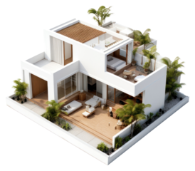 PNG Architecture building house villa.