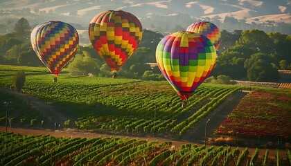 Obraz premium hot air balloon