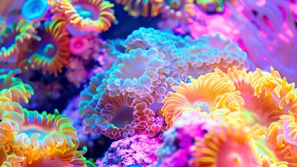 Obraz premium Vibrant Coral Reefs coral reef in the sea