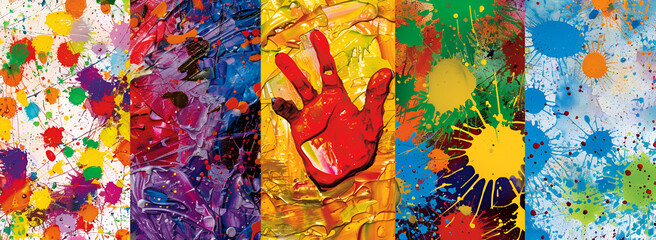 Fototapeta premium Vibrant Strawberry Pattern on Blue Background. Fresh Strawberries on Light Blue Canvas. Juicy Strawberry Design on Blue Backdrop