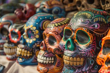 Fototapeta premium Day of the dead celebrations