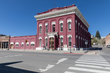 The courthouse of Eureka, Nevada, United States of America.