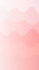 ピンク系の波のグラデーションの背景　
