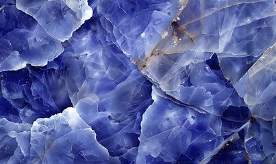 Obraz premium Sodalite Gemstone, Generative AI 