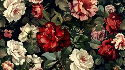 Fotobehang floral wallpaper background  © Tim