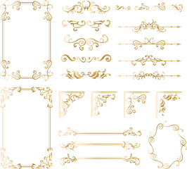 アンティーク　ビンテージ　フレーム飾り枠
