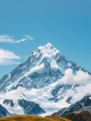 Majestic Snow-Capped Mountain