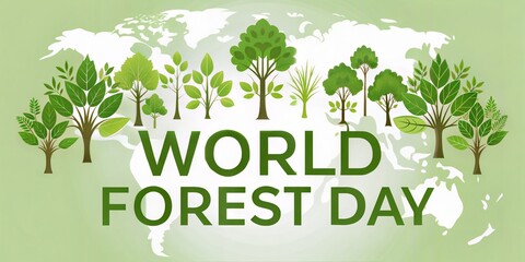 vector illustration of a background for world environment day