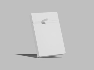 Front View Blank Book packaging Mockup