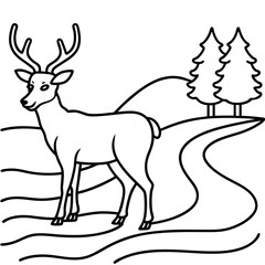 Woodland Escape Coloring Pages For Coloring Book