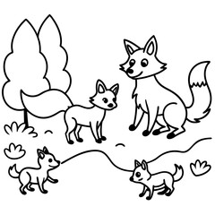 Woodland Escape Coloring Pages For Coloring Book