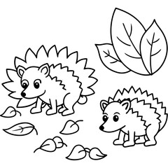 Woodland Escape Coloring Pages For Coloring Book