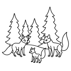Woodland Escape Coloring Pages For Coloring Book