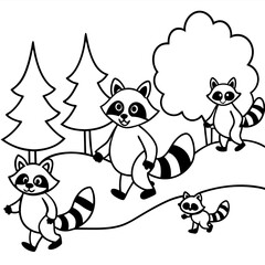 Woodland Escape Coloring Pages For Coloring Book