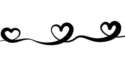 love heart lineart background. heart doodle line art drawing. love doodle. lineart drawing heart background. line art love sign. simple heart line art drawing. Hearts Continuous One Line Drawing.