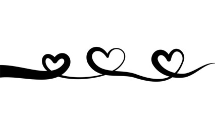 love heart lineart background. heart doodle line art drawing. love doodle. lineart drawing heart background. line art love sign. simple heart line art drawing. Hearts Continuous One Line Drawing.