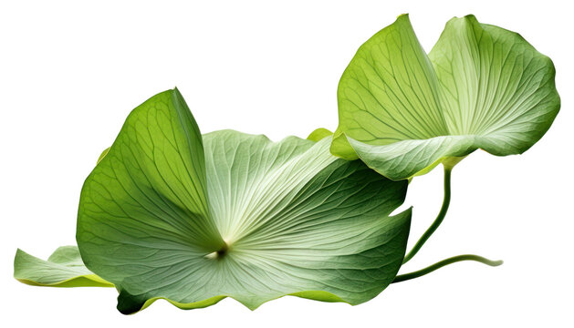 Fototapeta PNG Lotus leaf green flower plant.
