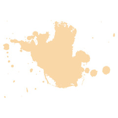 soft brown tan shade ink splash brush drop	
