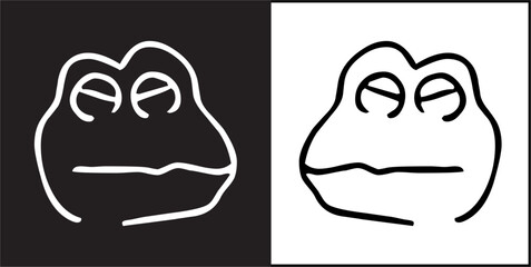 Obraz premium IIlustration Vector graphics of animal icon