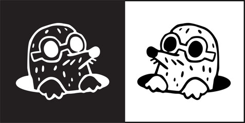  IIlustration Vector graphics of animal icon