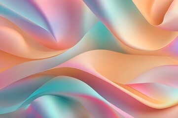 Fototapeta premium Holographic Gradient different colorful background