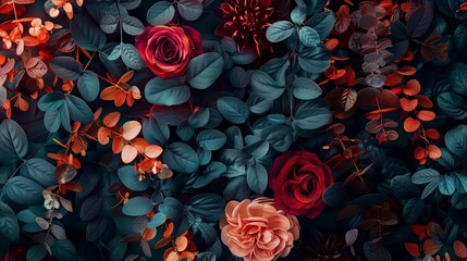 floral wallpaper background