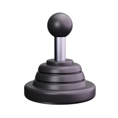 gear stick 3d render icon