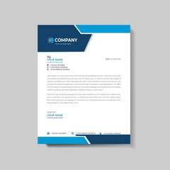 Modern company letterhead
