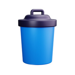 rubbish 3d render icon