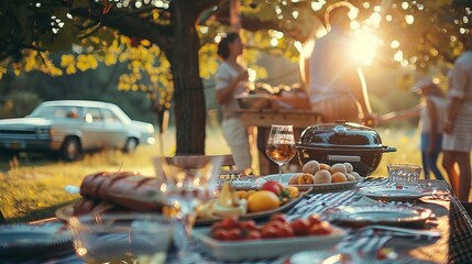 barbecues, outdoor parties and car cruises 