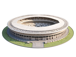 a model of a stadium