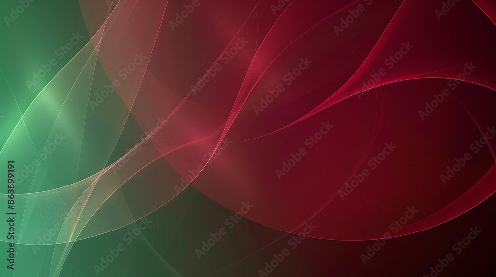 Canvas Prints maroon and green gradient background. powerpoint and business background