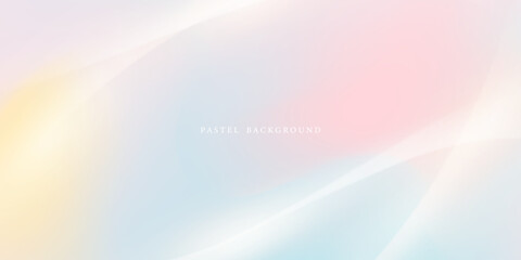 soft pastel abstract background vector illustration