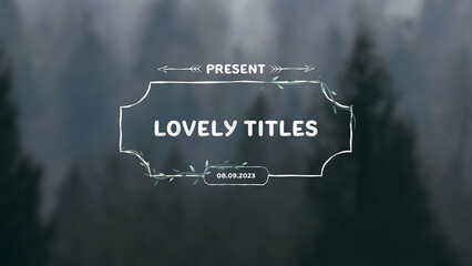 Amazing Wedding Title 01