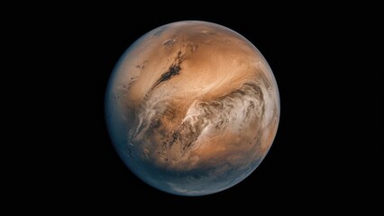 Naklejka premium Astronomical Wonder: mars