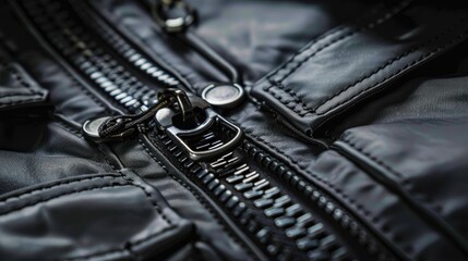 Pants with zippers that stay securely closed