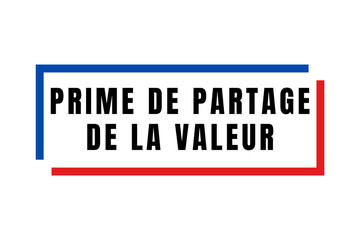 Symbole PPV prime de partage de la valeur	