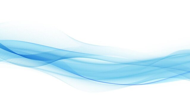 Abstract blue lines background loop