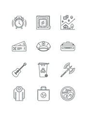 Asparagus,Atom,Avatar,Bathroom,Bikini swimsuit,Billiards pool,Binoculars search,Box package, set icons