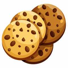 Fototapeta premium cookies clipart cartoon Illustration drawing