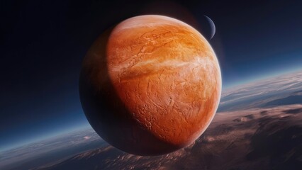 Fototapeta premium Majestic Gas Giant: Mercury