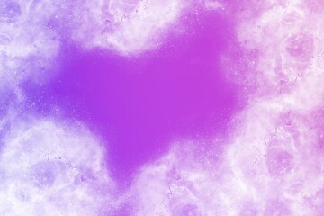 background with nebula in purple background 