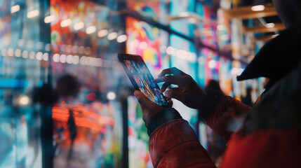 Down the Rabbit Hole: User Dives Deep into a Captivating Social Media Feed, Generative AI