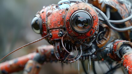 Fototapeta premium close up of a bicycle