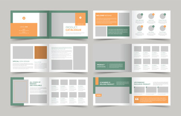 Fototapeta premium Product Catalog Layout, Fashion and Multipurpose Portfolio, Catalogue Template, Furniture Product Catalog