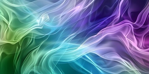 Obraz premium abstract background with lines in blue, purple and green colors 