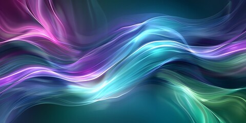 abstract background with lines in blue, purple and green colors	