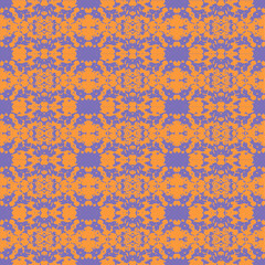 Old wallpaper on the wall.