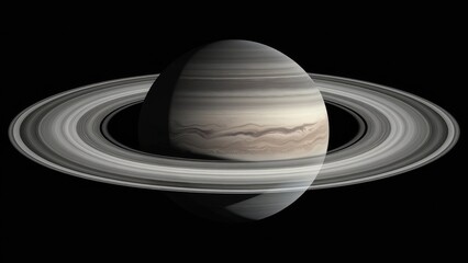 Saturn Surface Pattern