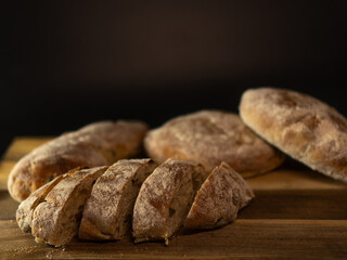 freshly baked bread